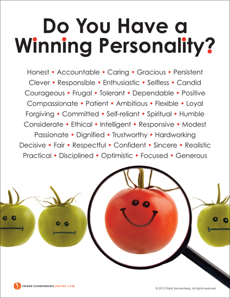 These are the traits of a winning personality.