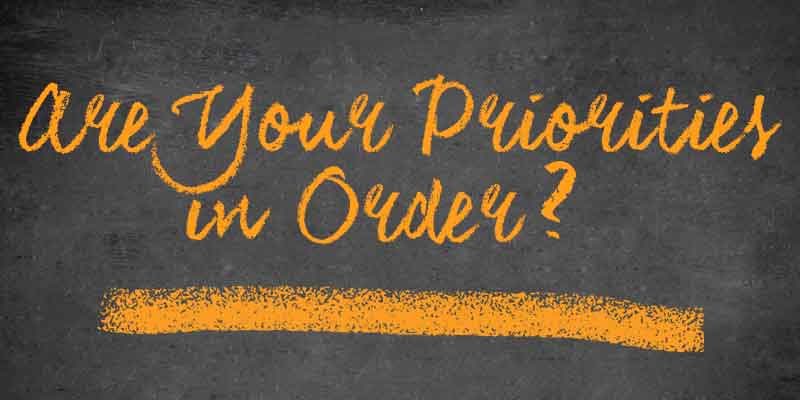 priority, setting priorities, how to set priorities, priorities in life, priorities at work, why are priorities important?, Frank Sonnenberg
