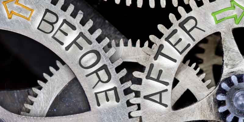 Before, in advance, ahead of time, beforehand, prepare, do it right the first time, quality, think before you talk, plan up-front, up front, Frank Sonnenberg